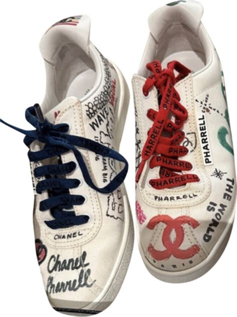 sneakers chanel pharell|Chanel trainers pharrell.